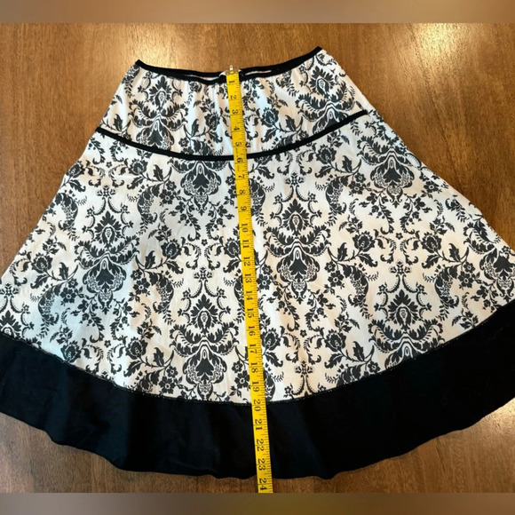 Vintage JKLA California A-Line Skirt Elastic Waist w/Side zipper - Picture 14 of 14